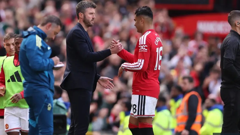 Michael Carrick បញ្ជាក់ថា Casemiro នឹងមិនចូលរួមការប្រកួតចុងក្រោយរបស់ Manchester United នៅរដូវកាលនេះ ខណៈពាក្យចចាមអារ៉ាមអំពីការផ្ទេរទៅ Inter Miami CF កាន់តែខ្លាំងឡើង